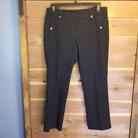 Flirtatious Black Dress Pants (size 11) - Picture 1 of 4